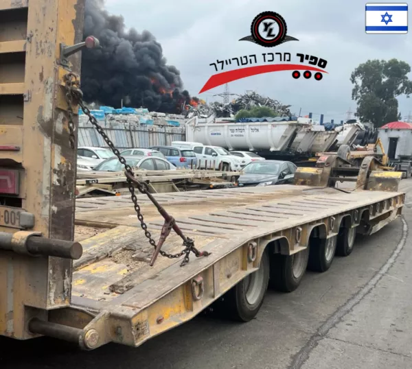 ⁦נתמך ציוד חריג 4 סרנים ג׳אנסטיל  שנת 2017⁩ – תמונה ⁦4⁩