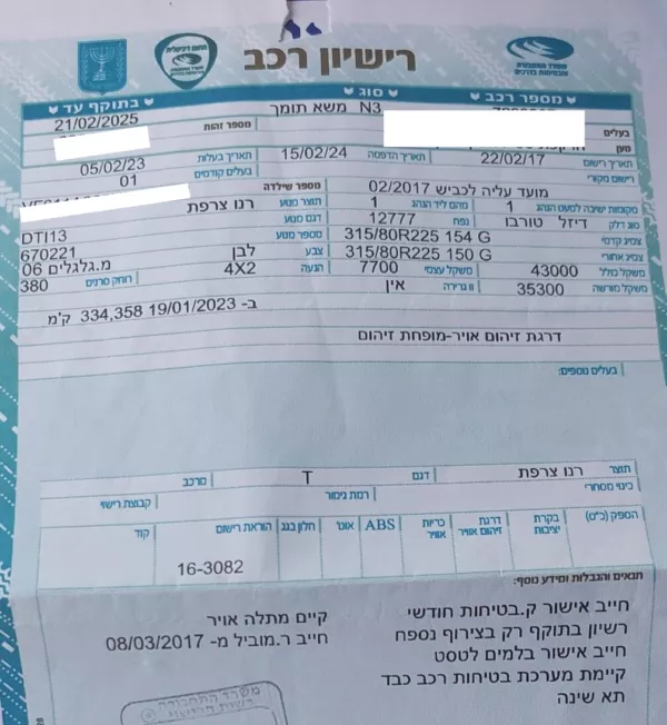 ⁦משא תומך רנו שנת 2017⁩ – תמונה ⁦8⁩