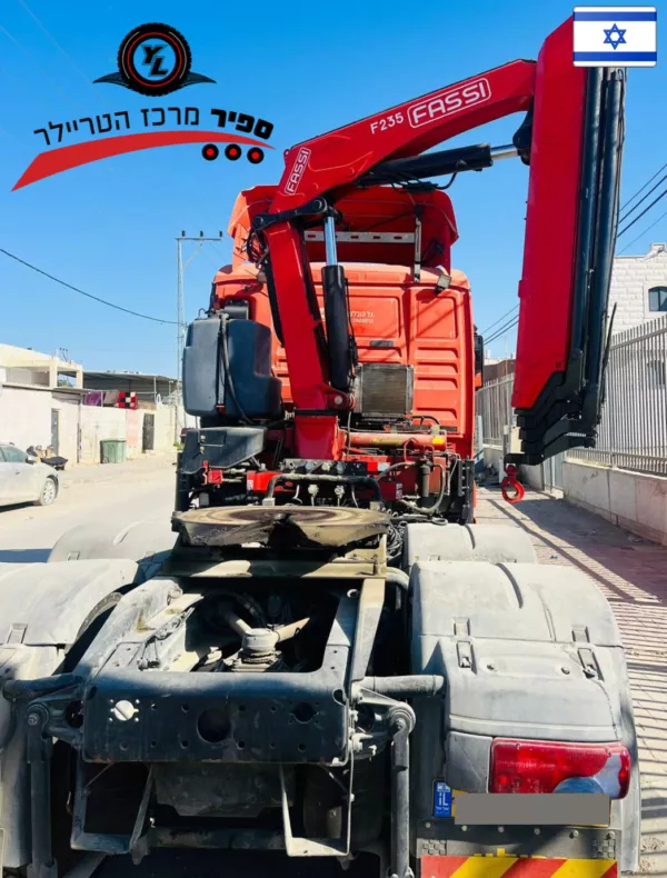 ⁦משא תומך מנוף מאן 4*6  שנת 10/2014⁩ – תמונה ⁦2⁩