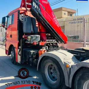 משא תומך מנוף מאן 4*6  שנת 10/2014