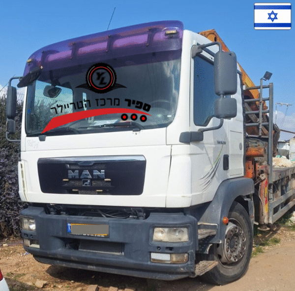 משא פתוח מאן 2011 עם מנוף היאב 19 טון