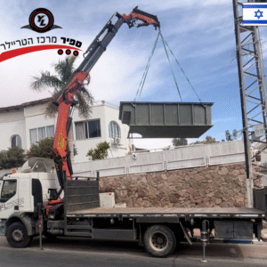 משא פתוח וולבו שנת 2017 עם מנוף פלפינגר 26 טון
