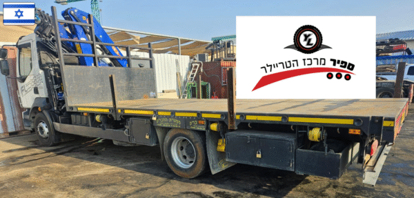 ⁦משא פתוח וולבו 2018 עם מנוף פי אם 12 טון⁩ – תמונה ⁦3⁩