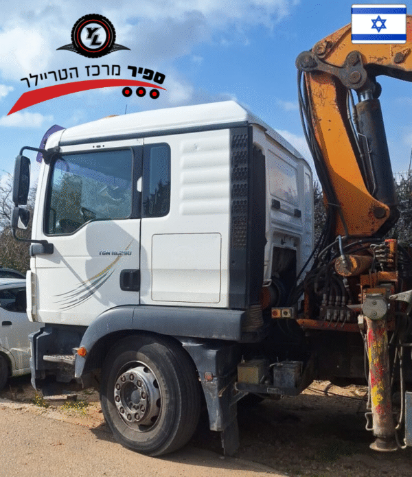 ⁦משא פתוח מאן 2011 עם מנוף היאב 19 טון⁩ – תמונה ⁦4⁩