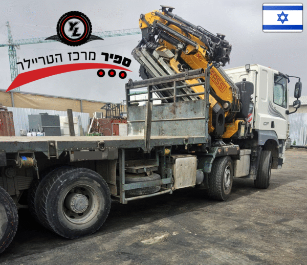 ⁦משא פתוח דאף 2018 עם מנוף פאסי 60 טון⁩ – תמונה ⁦3⁩