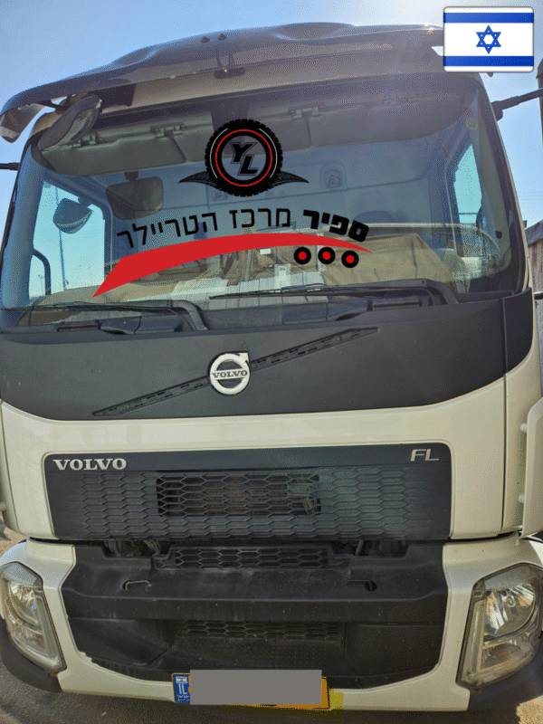 משא פתוח וולבו 2018 עם מנוף פי אם 12 טון