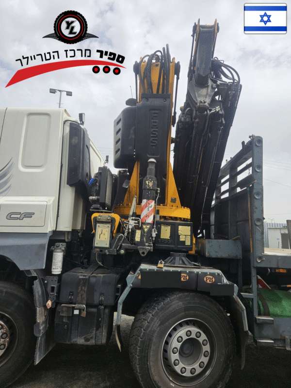 ⁦משא פתוח דאף 2018 עם מנוף פאסי 60 טון⁩ – תמונה ⁦4⁩