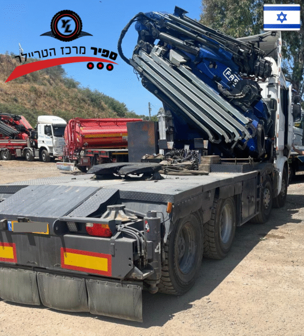 ⁦משא תומך סקניה 2017 עם מנוף פאסי 990⁩ – תמונה ⁦5⁩