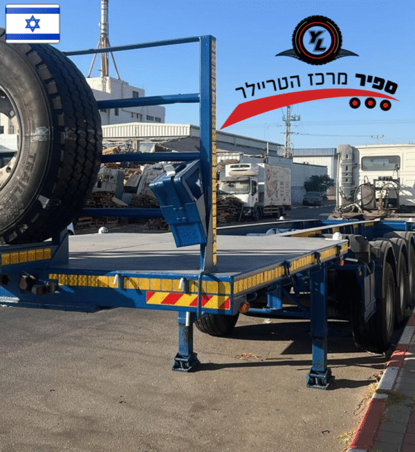 ⁦נתמך למכולה קצר נצר סירני   3 סרנים  שנת 2013⁩ – תמונה ⁦2⁩