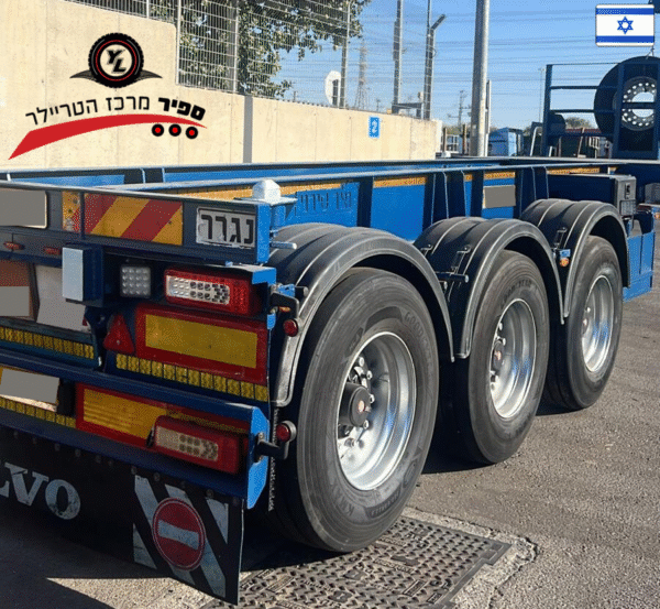 נתמך למכולה קצר נצר סירני   3 סרנים  שנת 2013