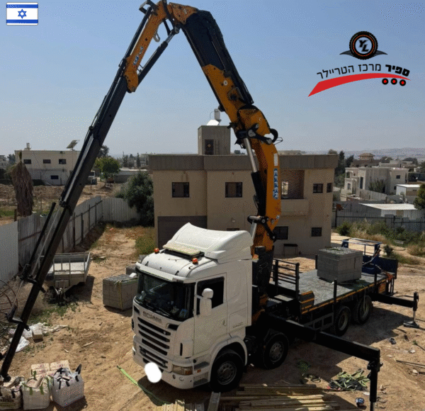 ⁦משא פתוח תומך סקניה עם מנוף  שנת 2015⁩ – תמונה ⁦3⁩