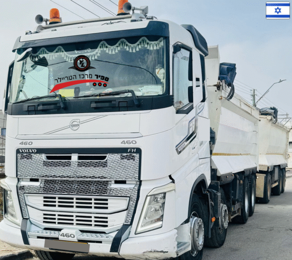 משא רכין וולבו 4*8   שנת ייצור 2019