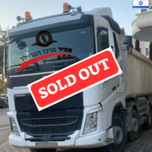משא רכין וולבו 4*8 שנת יצור 2020