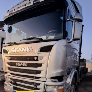 משא פתוח מנוף אחורי  סקניה R  שנת 2018 