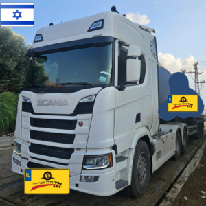 משא תומךציוד כבד סקניה 4*6   שנת 2025