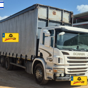 משאית וילון סקניה 2*6   שנת 2017