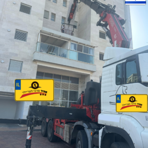 משא תומך מאן מנוף קדמי 4*8  שנת 2016 + נתמך פתוח