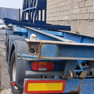 נתמך למכולה חרש אשדוד 3 סרנים   שנת 2015