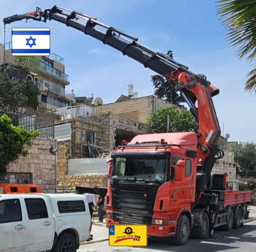 משא פתוח מנוף קדמי סקניה שנת 2012 מנוף פאסי 150