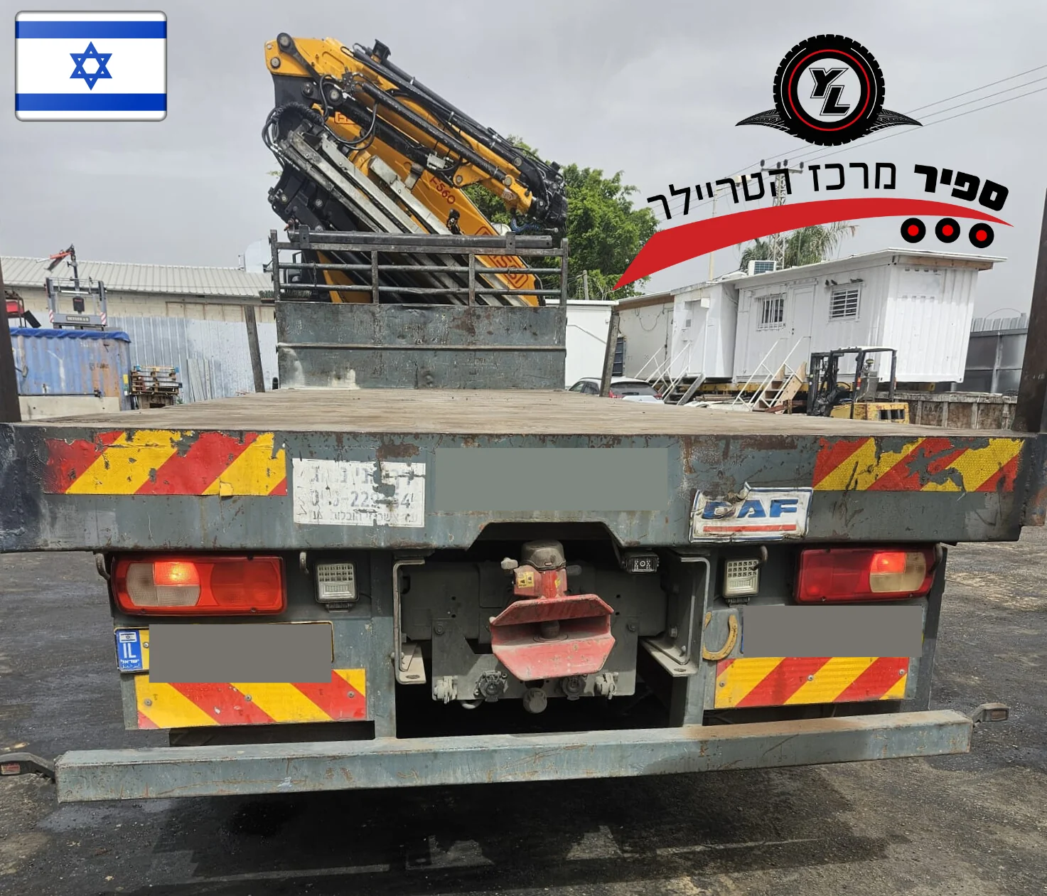 ⁦משא פתוח דאף 2018 עם מנוף פאסי 60 טון⁩ – תמונה ⁦5⁩