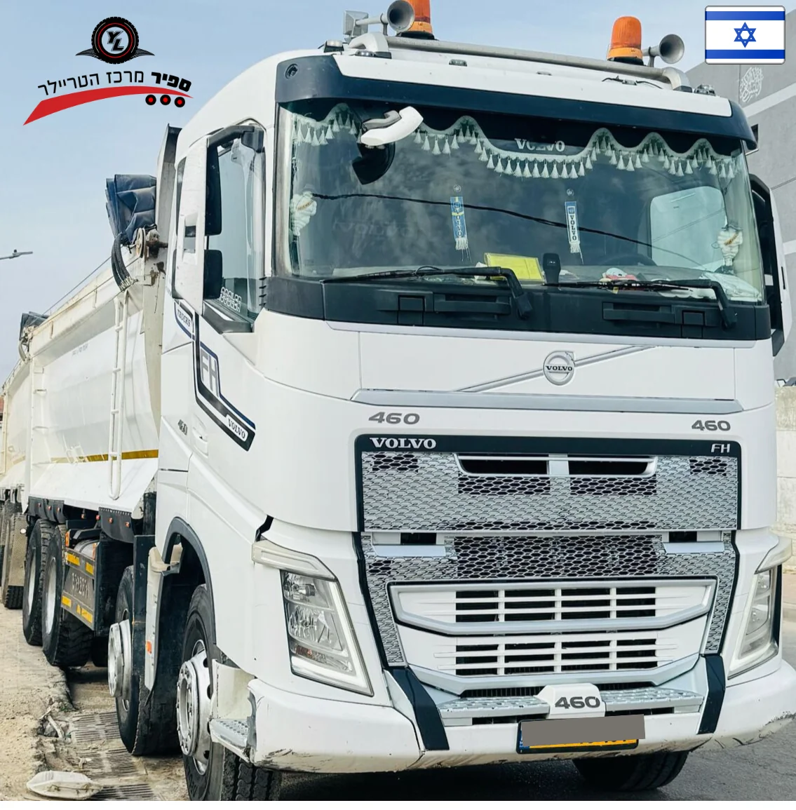 ⁦משא רכין וולבו 4*8   שנת ייצור 2019⁩ – תמונה ⁦2⁩