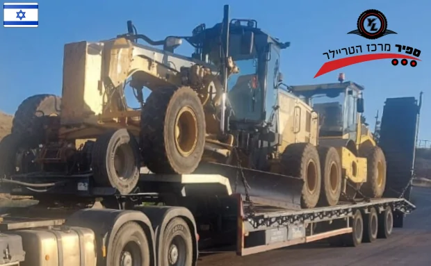 נתמך ציוד חריג 3 סרנים ח. קליין  שנת 2010