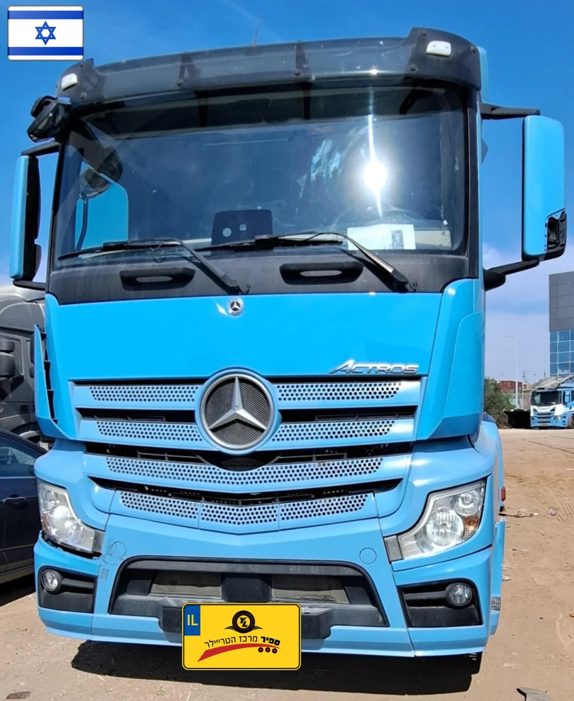 משא תומך מרצדס 2*6  שנת 2021