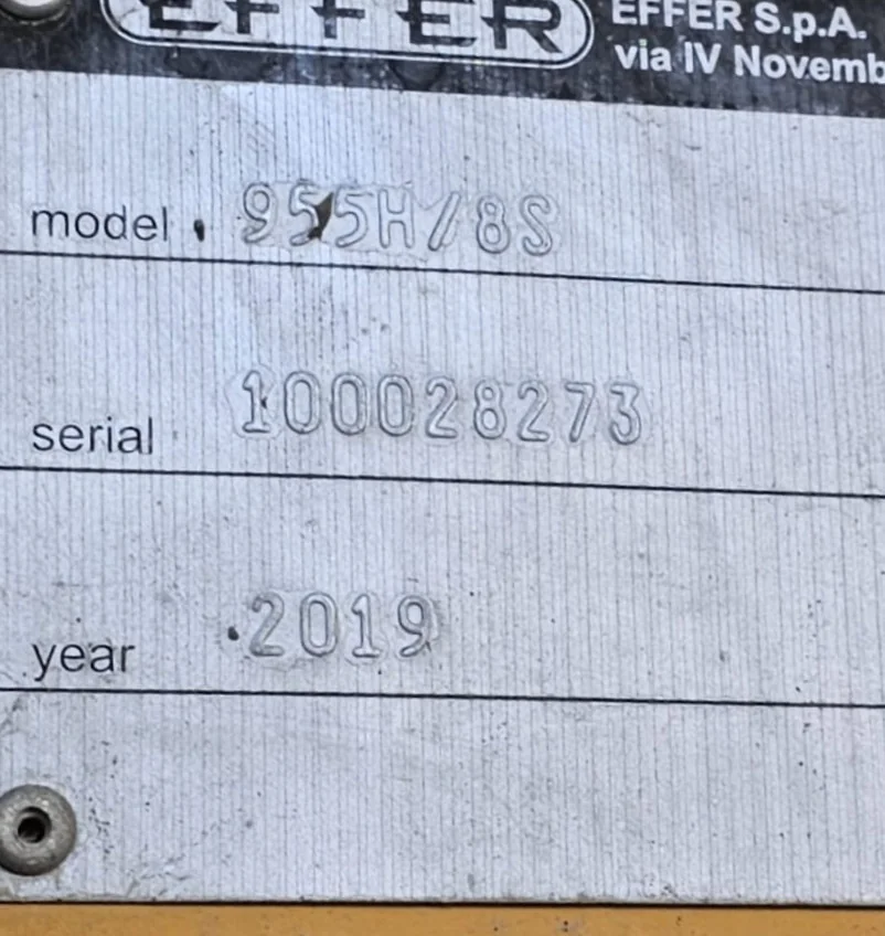 ⁦משא פתוח מנוף קדמי דאף XF   שנת 2015⁩ – תמונה ⁦5⁩